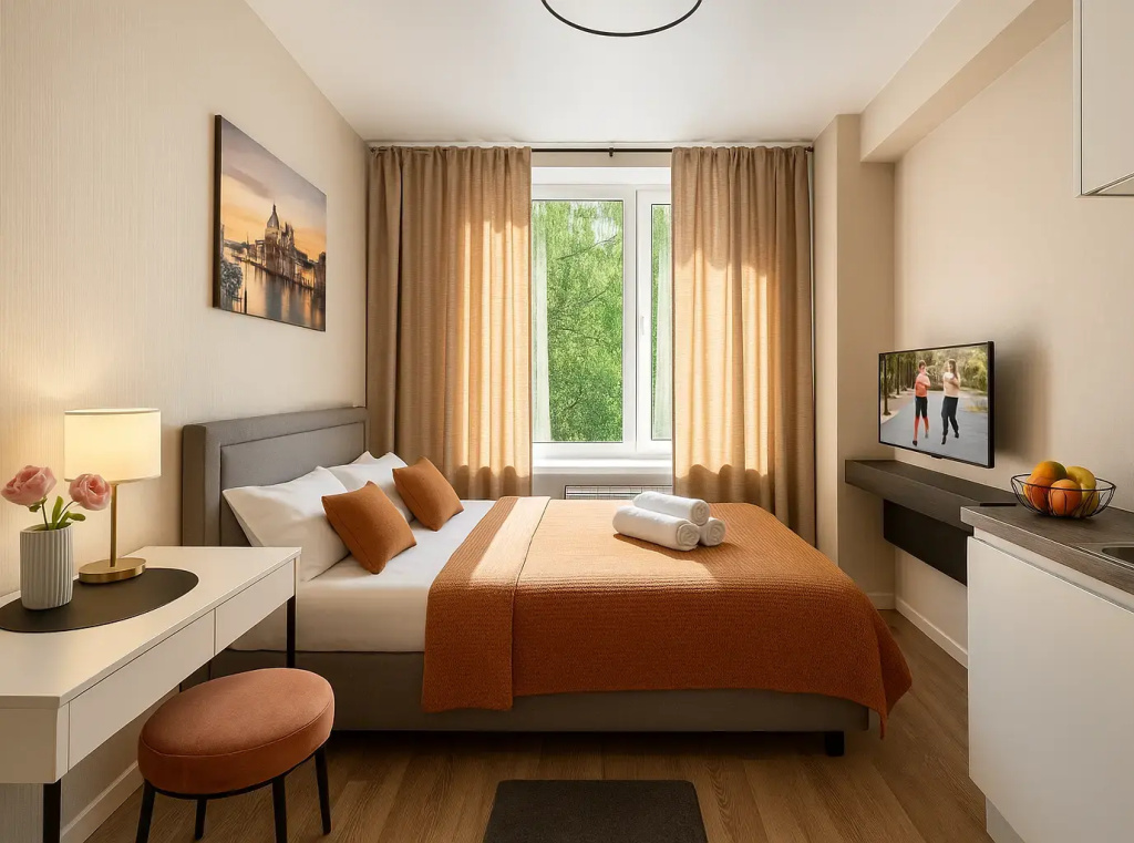 Стандартные Апартаменты BestFlat24 Шереметьевская 85с2 — фото
