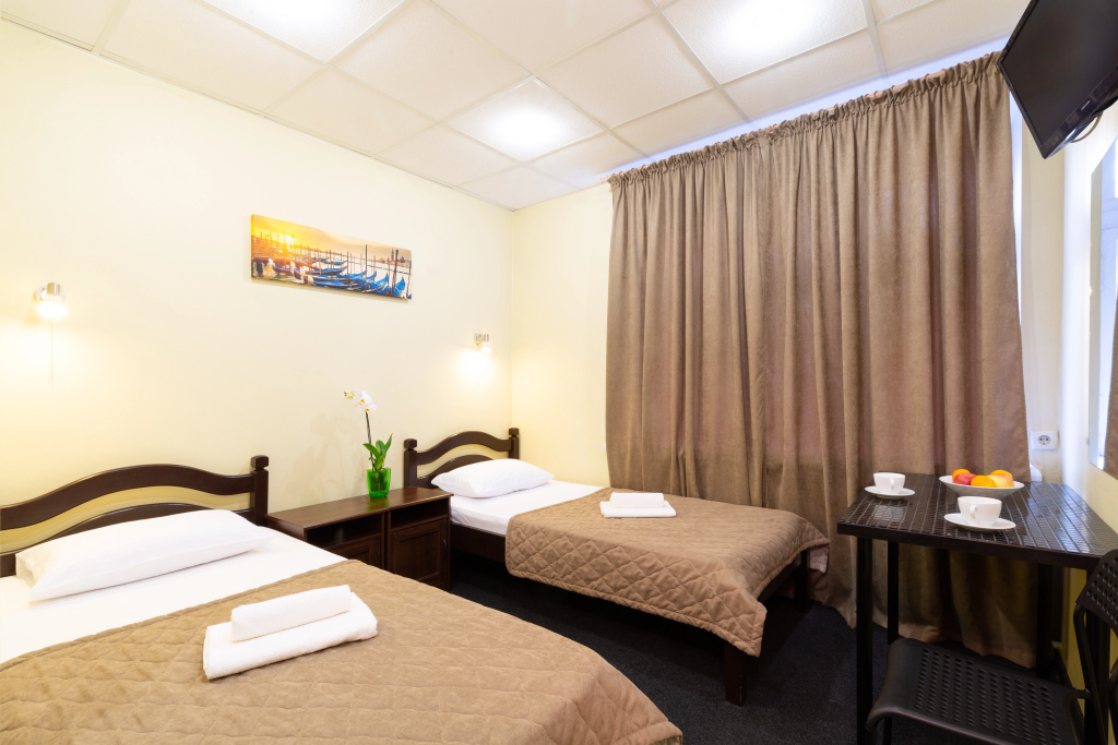 Kashirskiy Mini-Hotel Room Type - Standard Double room twin beds