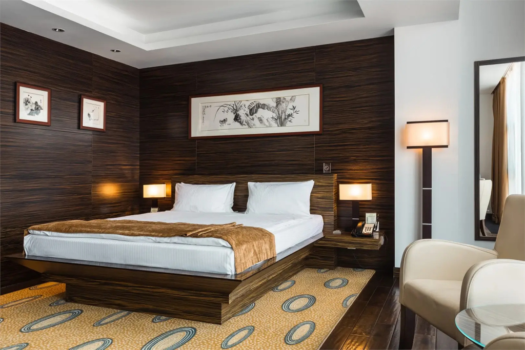 SAYEN Hotel Room Type - Deluxe Business with Terrace Double room full double bed