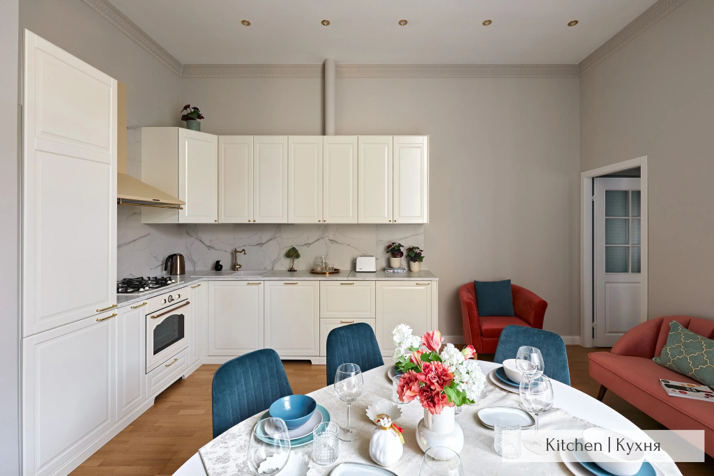 Апартаменты Minin Apartments с видом на Фонтанку 130 кв.м. - фото 9