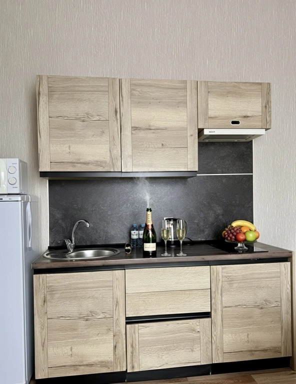 Двухместные апартаменты Deluxe с красивым видом из окна двуспальная кровать в Eva Apartments