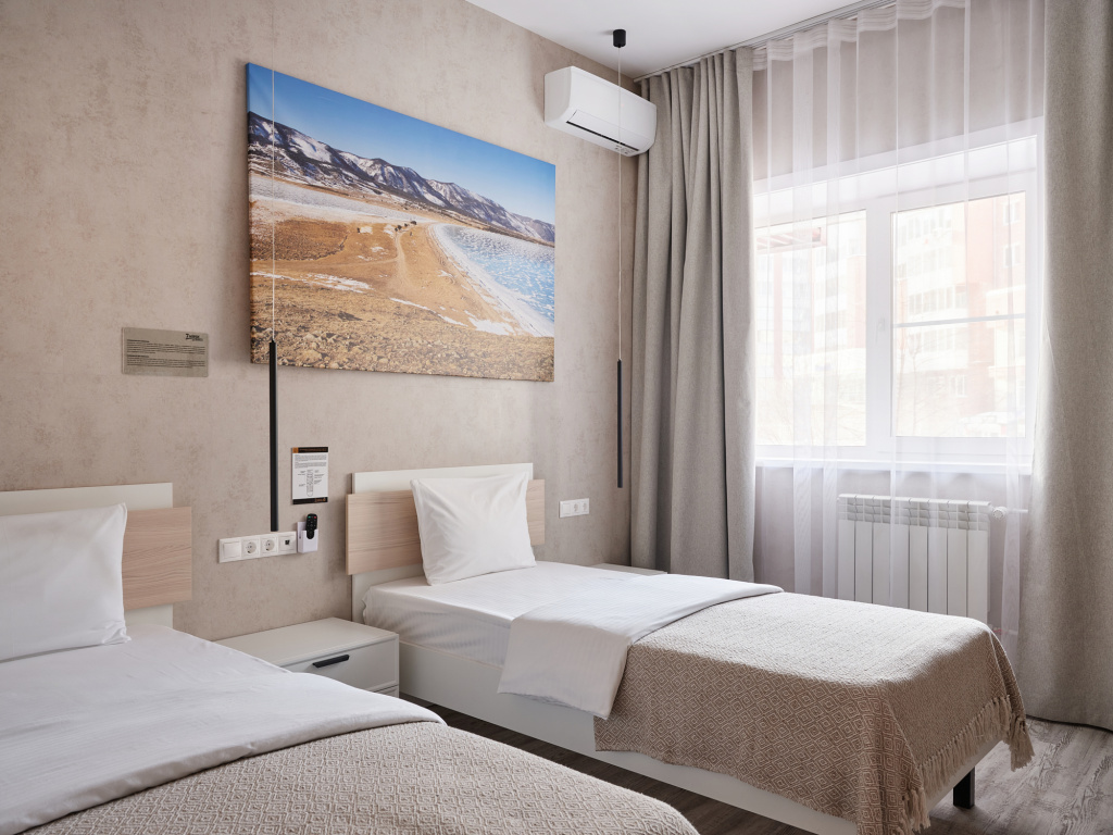 7 Dorog Gostinitsa Room Type - Standard Double room with city view twin beds