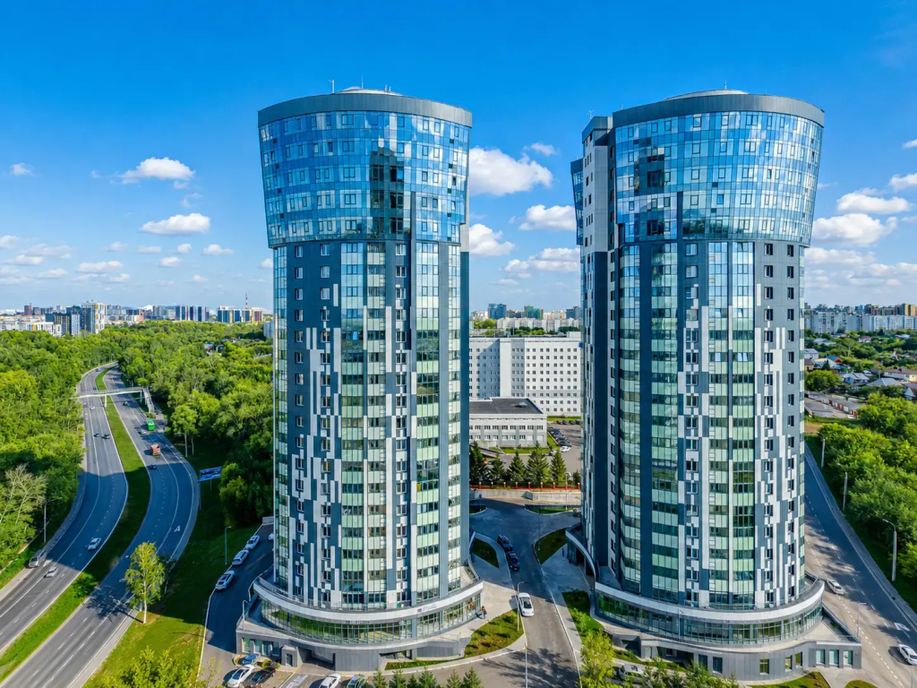 Отель Квартира Стильная в новом современном жилом комплексе в Казани