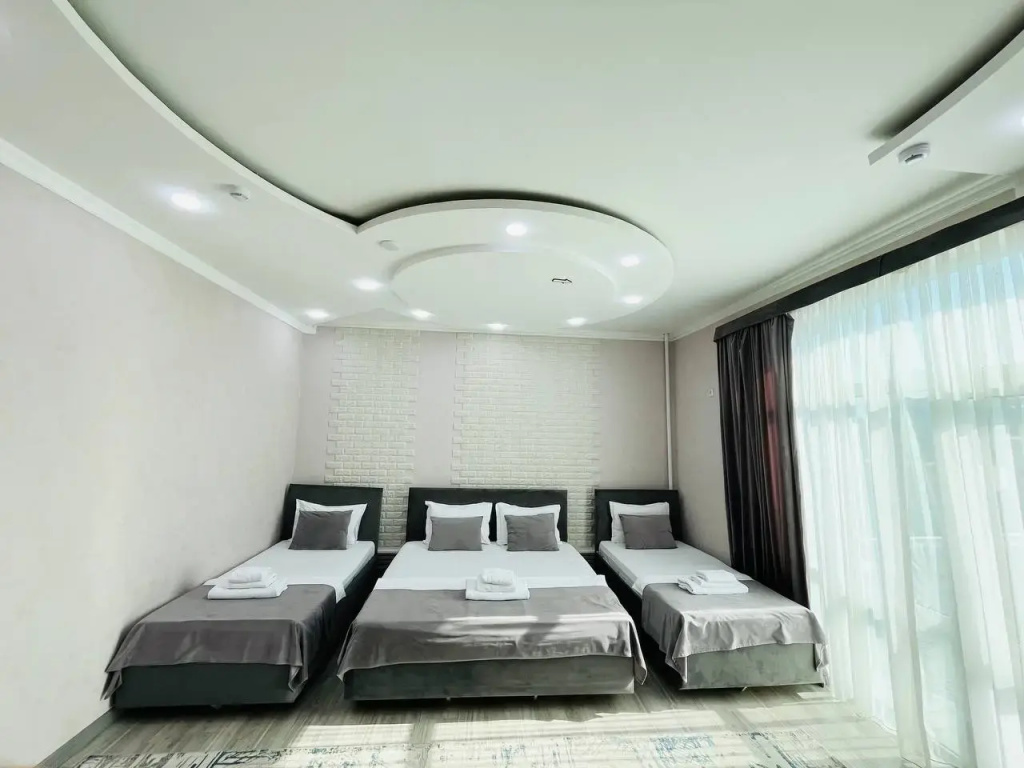 Deluxe Family room with balcony and with view