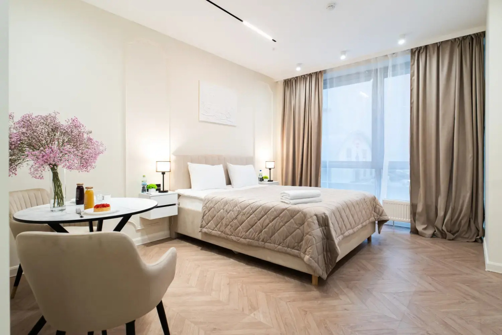Апартаменты Lalapart Elegance 32 м элегантности в ЖК Лайнер — фото