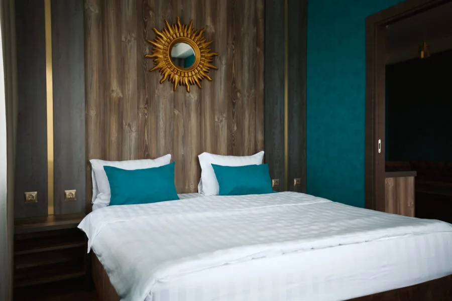 Aura Hotel Room Type - 2 Rooms Double Suite full double bed