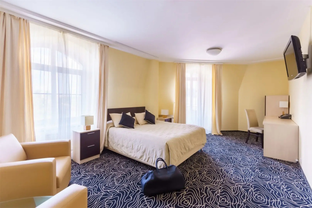 Viktoriya Hotel Room Type - Double Junior Suite full double bed