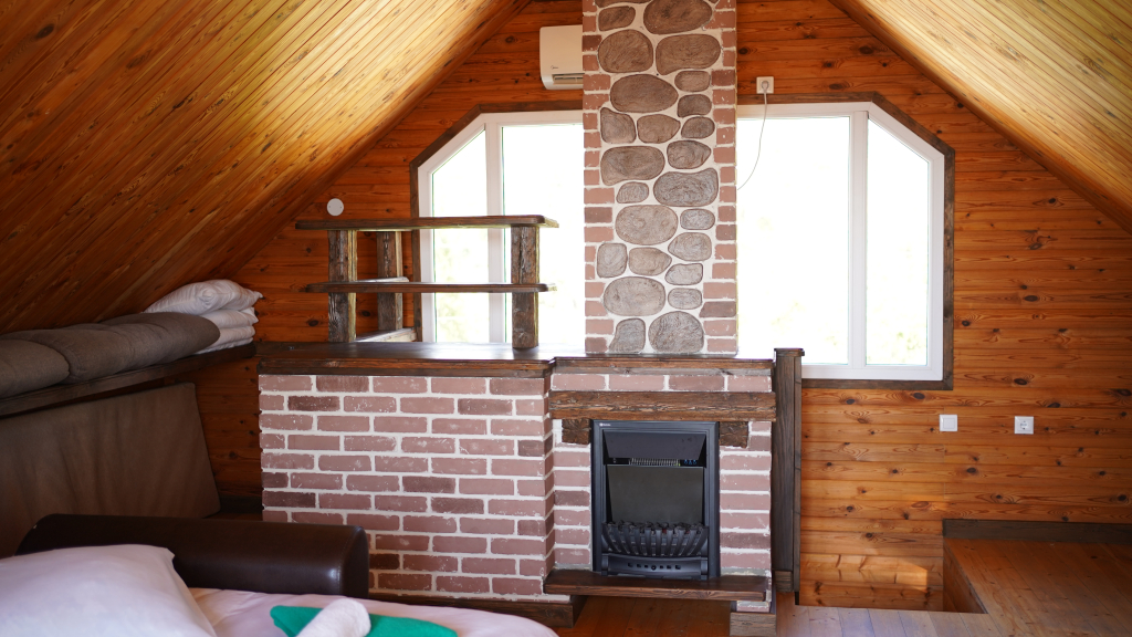 Четырёхместный люкс Дуплекс с балконом в Green Terrace