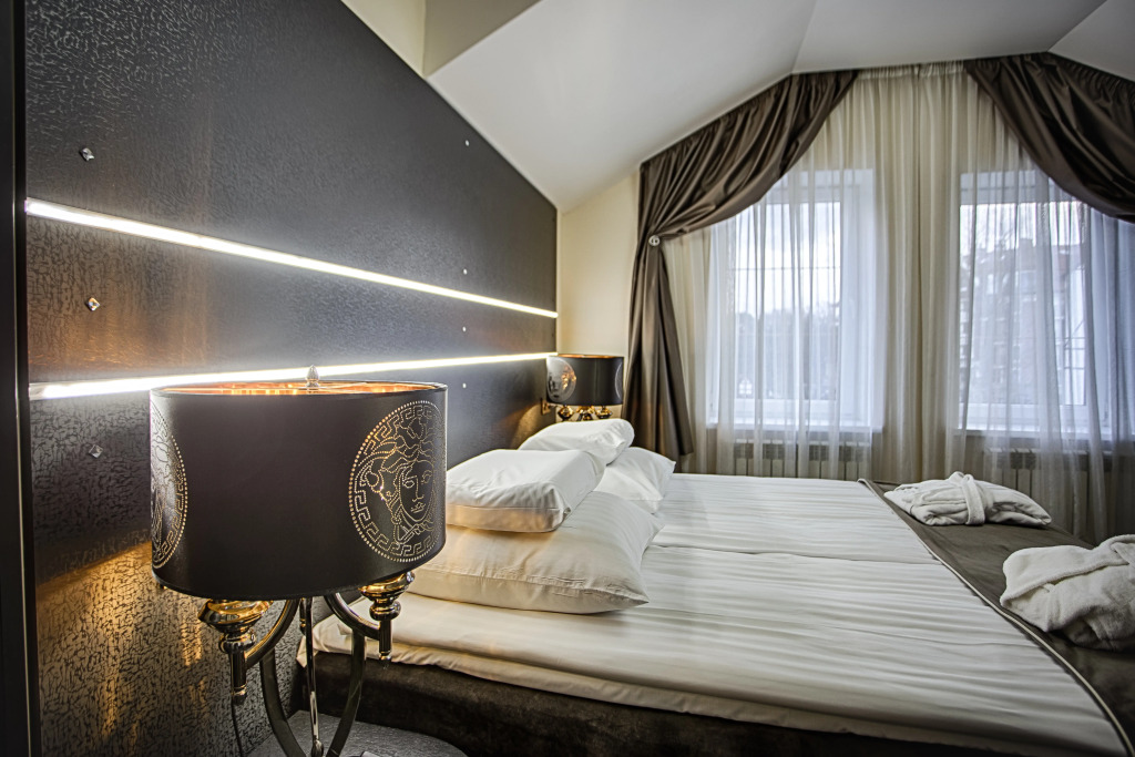 Двухместный номер 23 Superior с видом на парк 2 отдельные кровати в Exclusive Hotel&Apartments