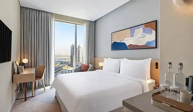 Deluxe Double room with city view (full double bed)
