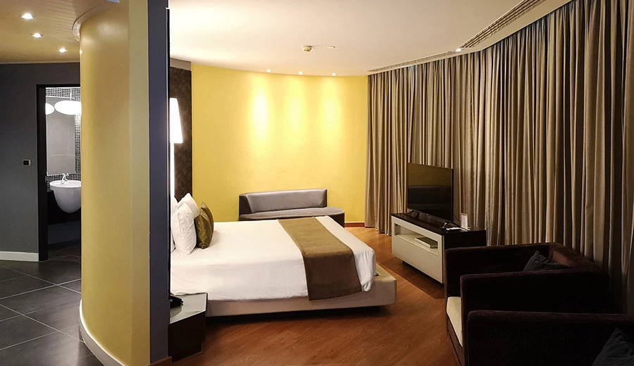 Двухместный люкс seafront двуспальная кровать в Отель The Zign Hotel