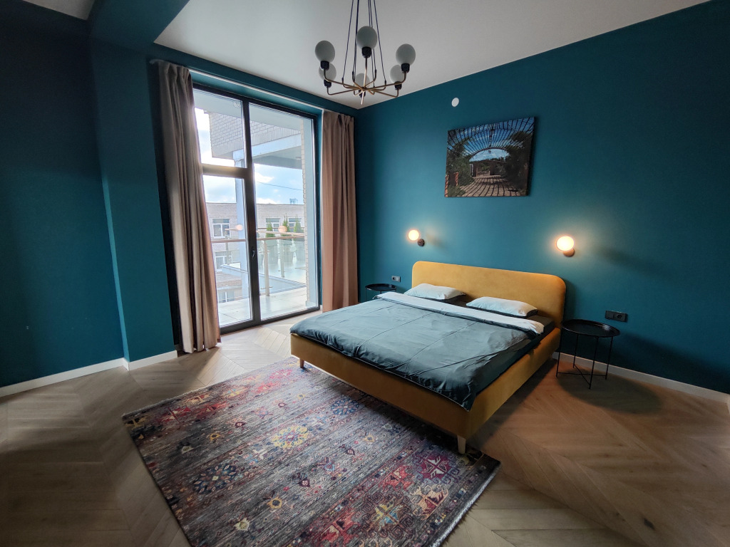 Апартаменты Superior с 3 комнатами с балконом в Апарт-отель Residence Graphite