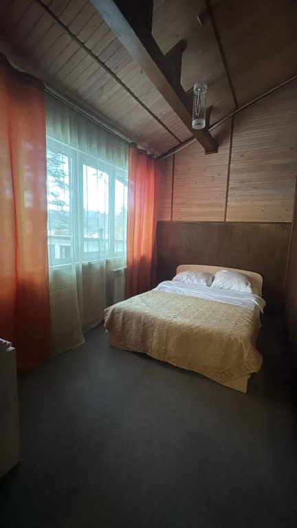 Двухместный номер Comfort с красивым видом из окна двуспальная кровать в Брусника