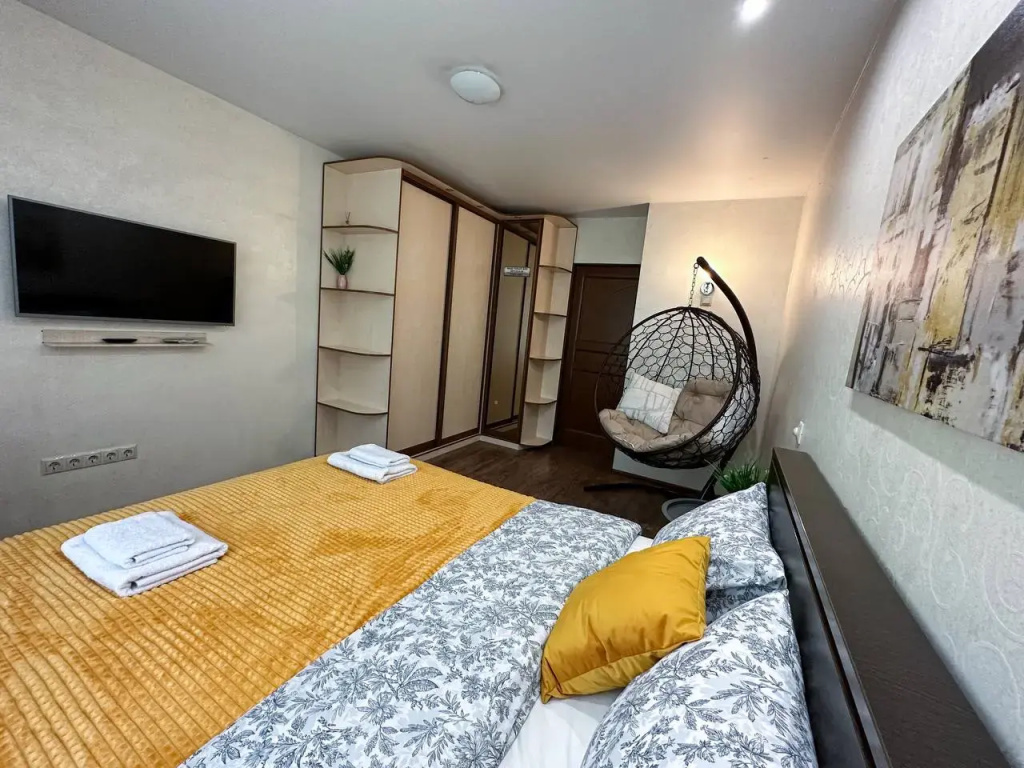 Квартира Top Rooms у метро Текстильщики, Люблинская дом 5к3 — фото