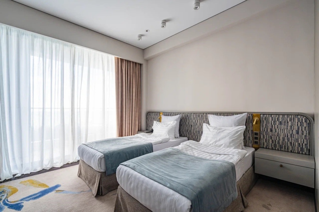 Luciano Hotel & Spa Sochi Hotel Room Type - Standard Comfort Double room with balcony and with sea view twin beds