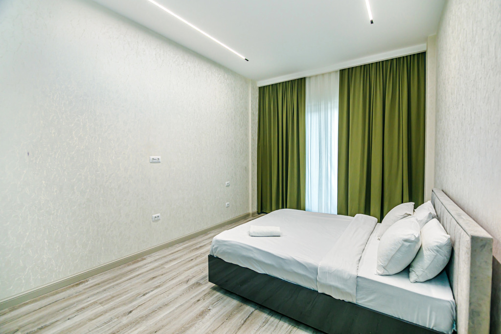 Апартаменты Deluxe с балконом и с красивым видом из окна в Апартаменты Luxury White in Nizami Street