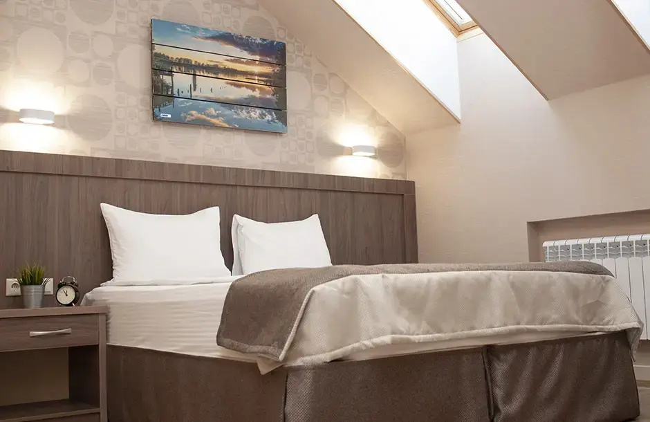 Business Double room with city view (full double bed)