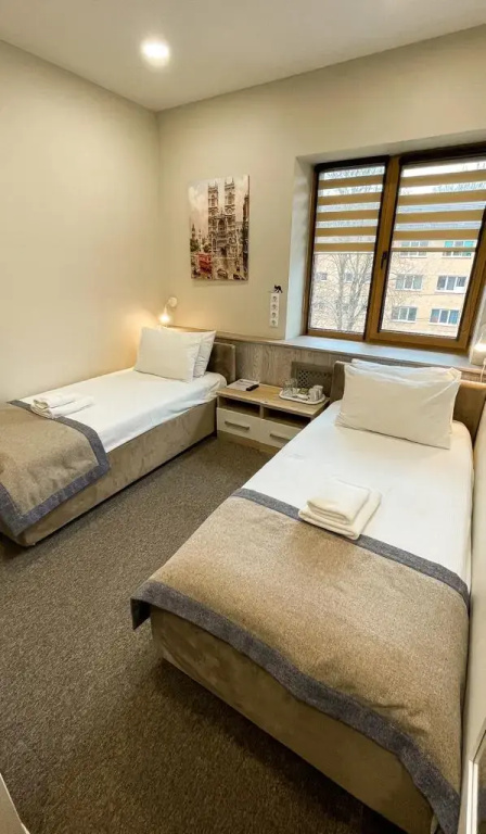 Sherlok Hotel Room Type - Standard Double room twin beds