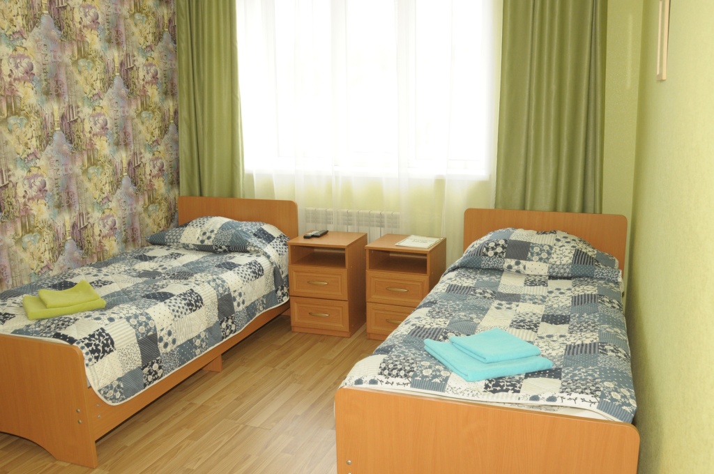 Small Hotel Room Type - Standard Double room twin beds