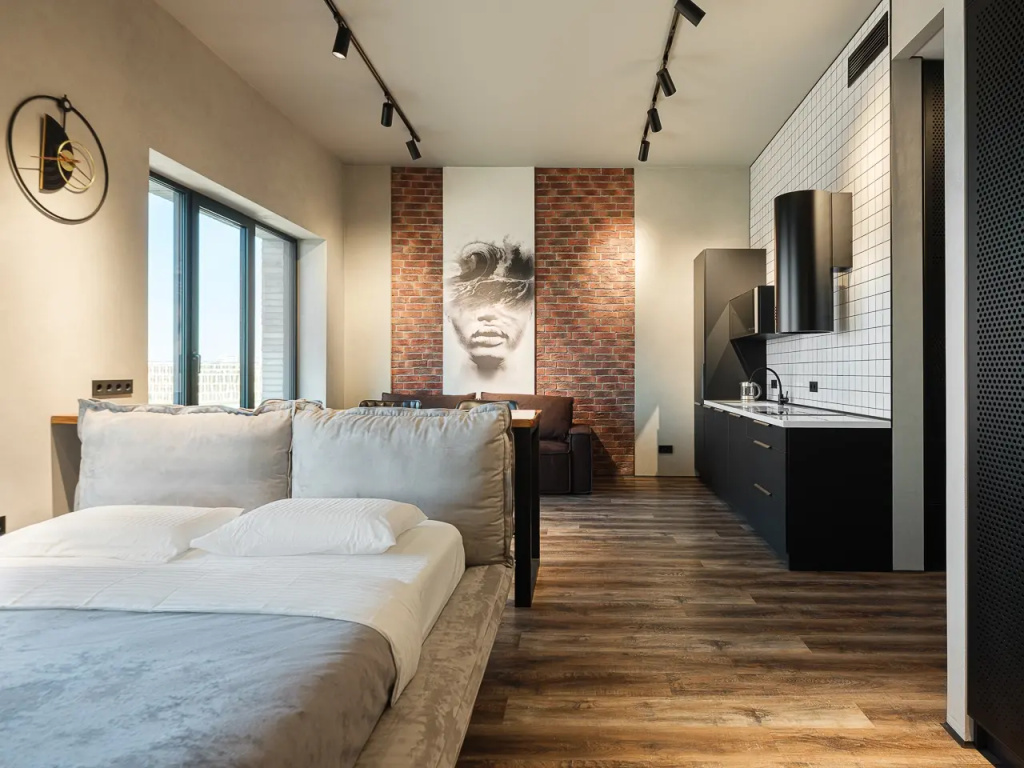 Отель Квартира студия, 45 м² в Санкт-Петербурге