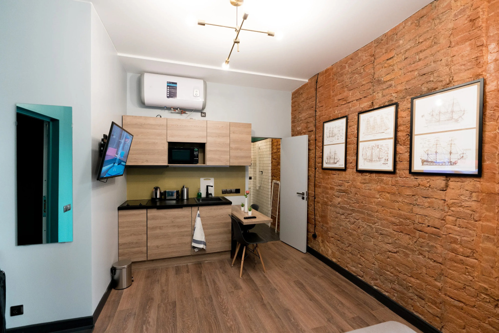 Отель Апартаменты Endeavour Loft Apartments 1 в Санкт-Петербурге