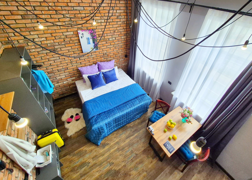 Double Studio with city view (full double bed)