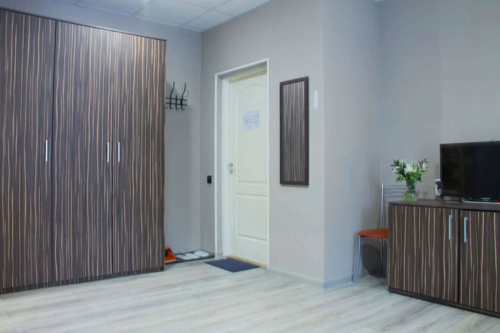 Трёхместный семейный номер Comfort с видом на внутренний двор в Добрый лось