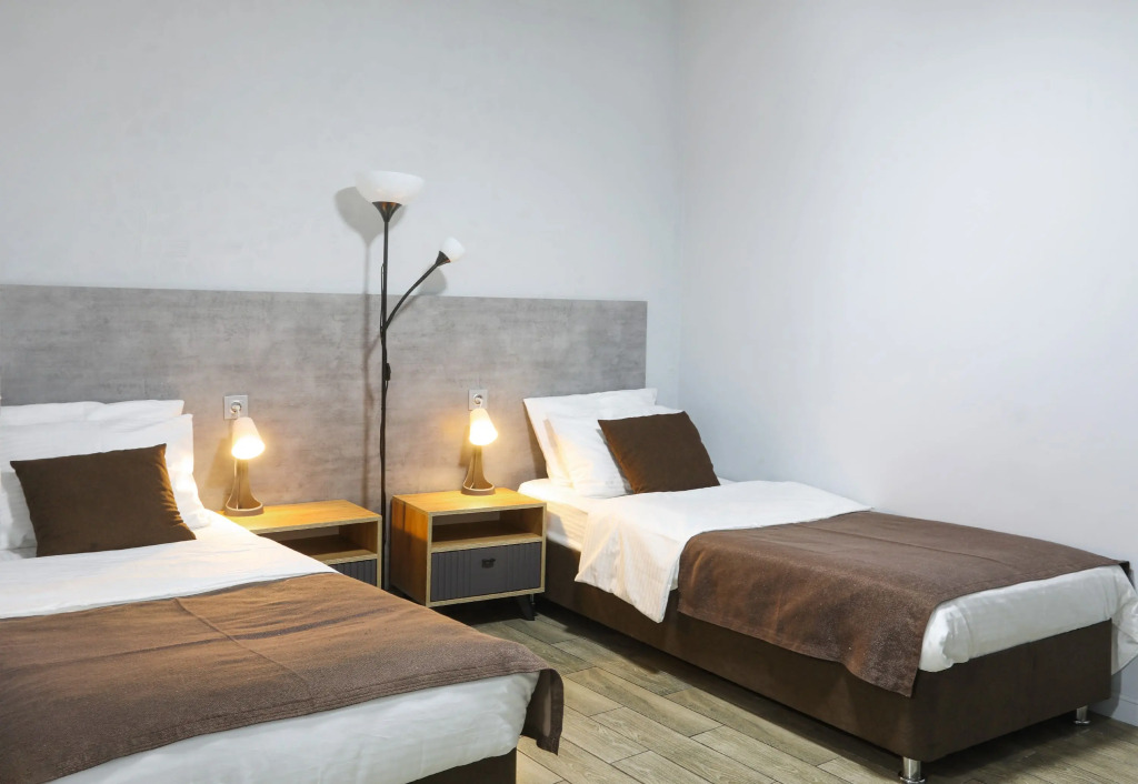 Двухместный номер Standard 2 отдельные кровати в Гостевой Дом Центральный