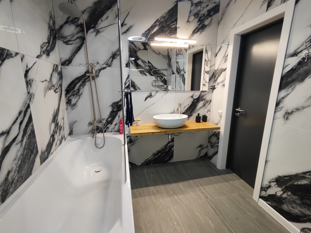 Апартаменты Superior с 3 комнатами с балконом в Апарт-отель Residence Graphite