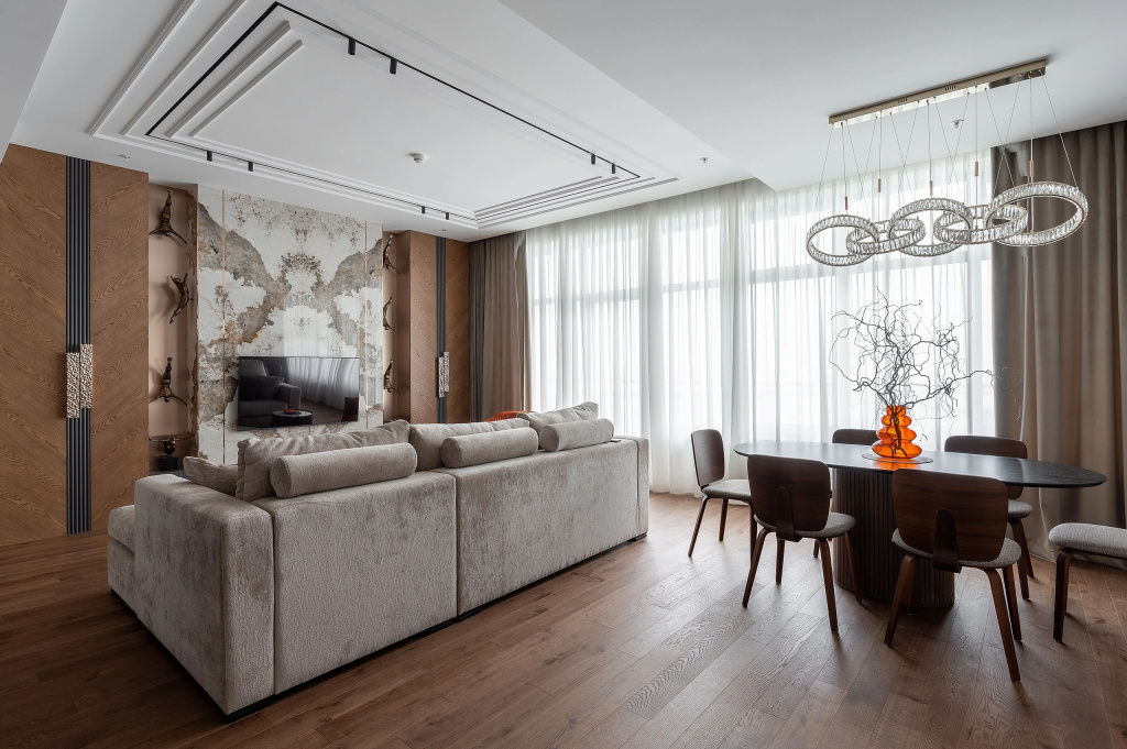 Отель Апартаменты Трехкомнатные Luxury Dubai с двумя спальнями в Сочи