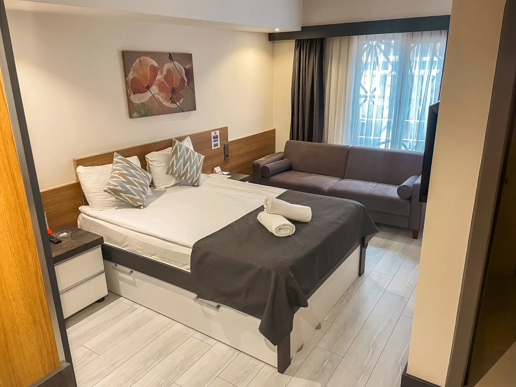 Standard Double room with balcony (full double bed)
