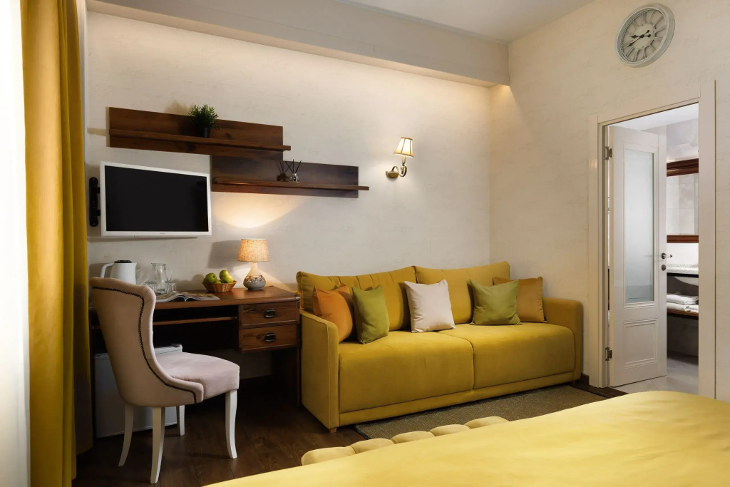 Gorodskoj Klever Mitino Hotel Room Type - Deluxe Double room full double bed