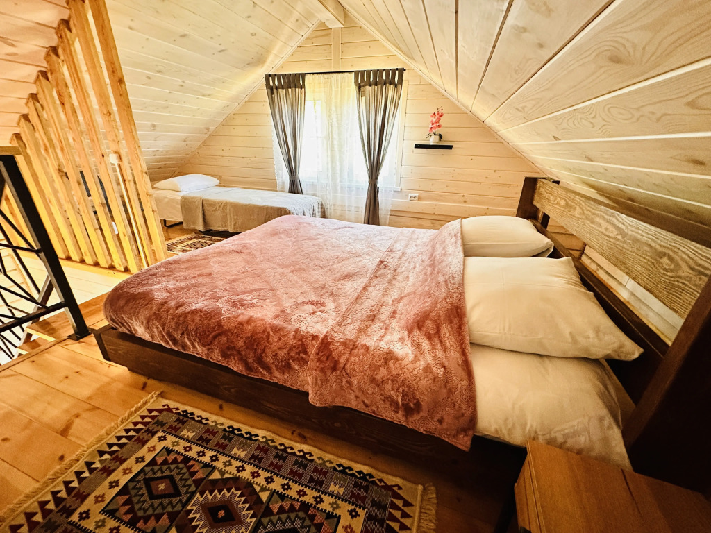 Гостевой дом из бруса, с бассейном и мангалом - фото 13