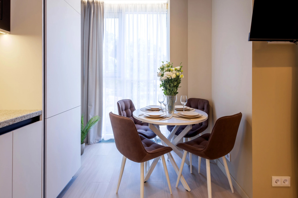 Квартира Уютная квартира с бассейном на территории МореСолнцеАпарт (3) — фото