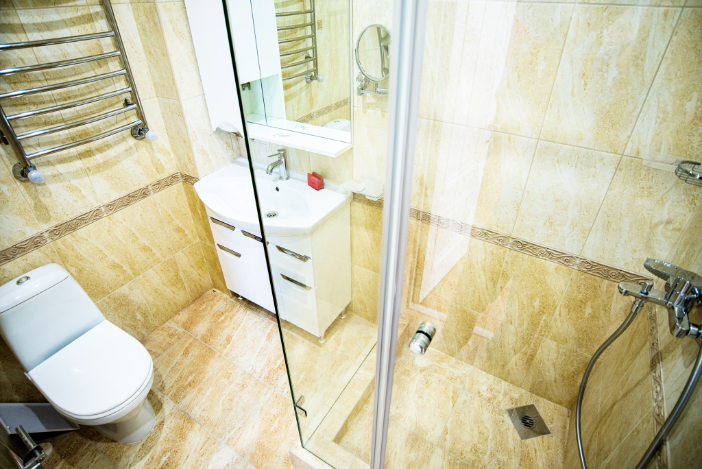 Двухместные апартаменты двуспальная кровать в Черноморская