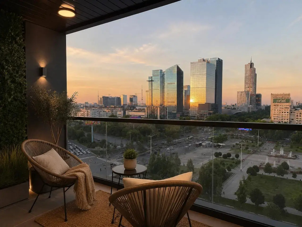 Sovremennaya Studiya V U-Tower Vid Na Tashkent Siti Apartments