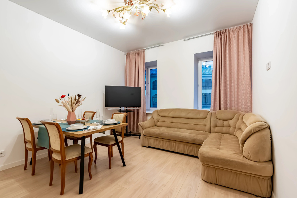 Апартаменты Sergeew Apartments 3-х комнатный Делюкс на Набережной Макарова — фото
