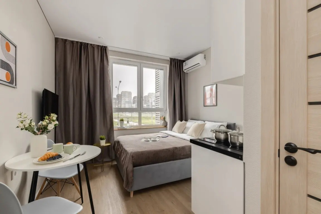 Апартаменты SMART LOFTS | Light | 5 мин до м Спартак | Стадион | Крокус Экспо — фото