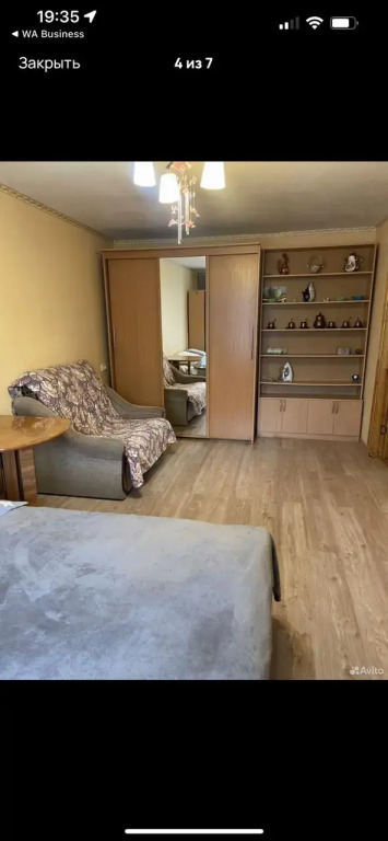 Квартира Просторная 1-к., 2 кровати - фото 3