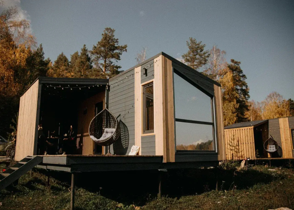 Quiet Harbor Double House with view (full double bed)