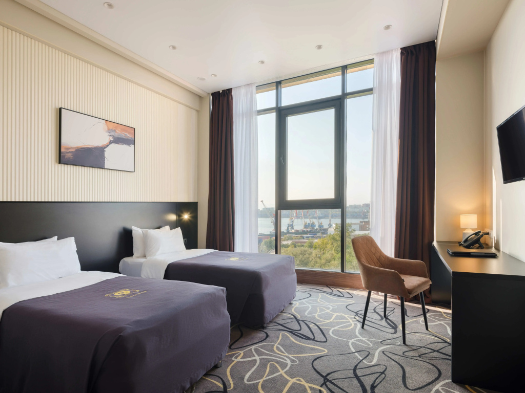 R Boutique Hotel Room Type - Standard Superior Double room with sea view twin beds