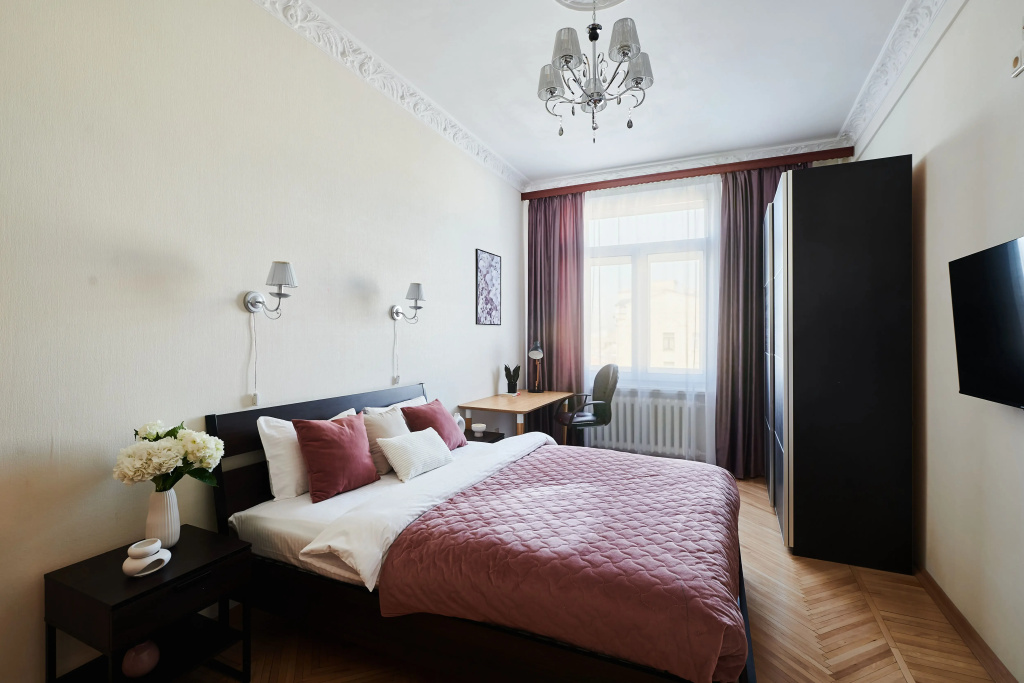 Квартира GM Apartments Трёхкомнатная с видом на Тверскую — фото