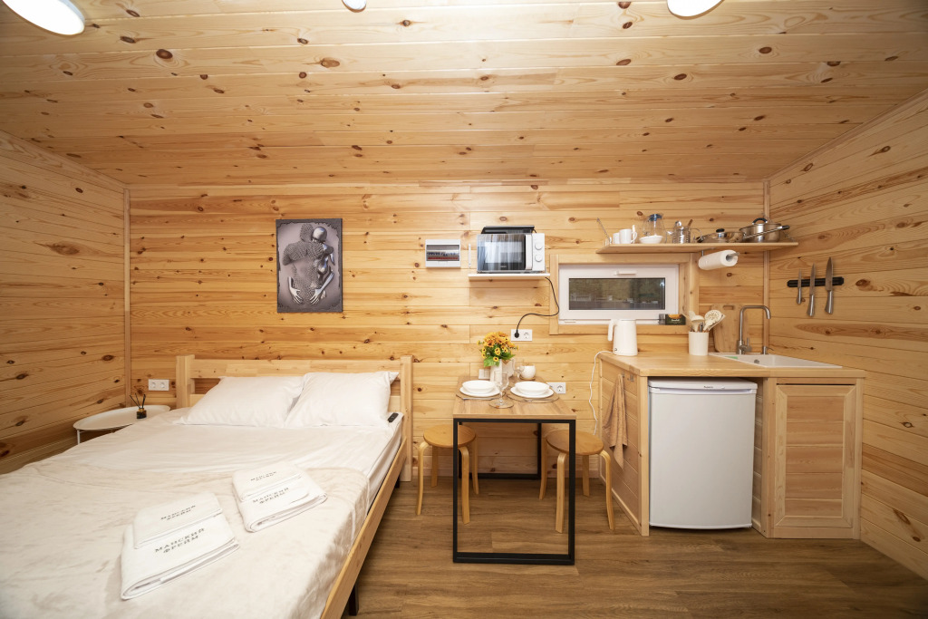 Частный дом База Отдыха Манский Фрейм - фото 4