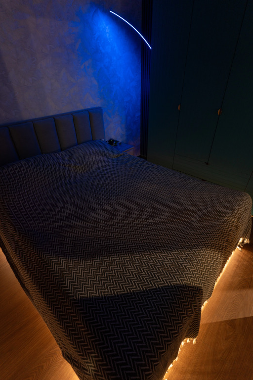 Коттедж с 2 комнатами с балконом и с видом на внутренний двор в Куршавель