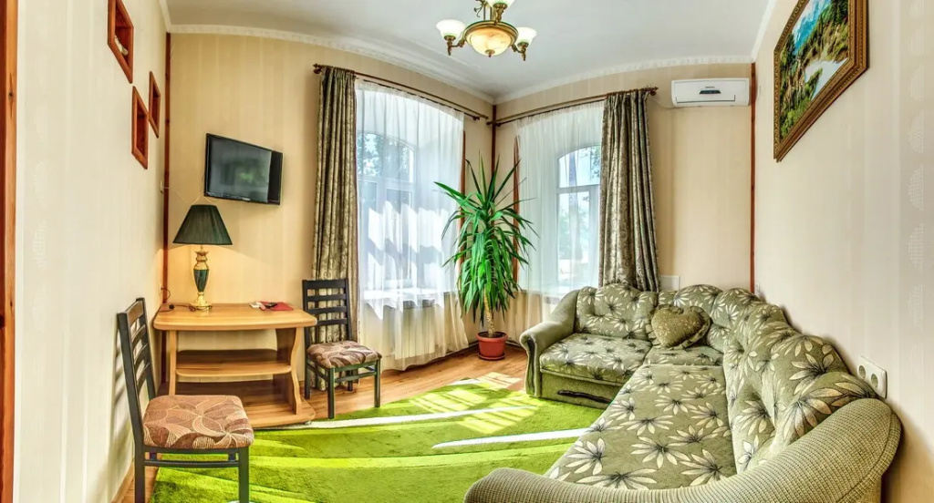Family with Sofa Double Junior Suite with view (full double bed)