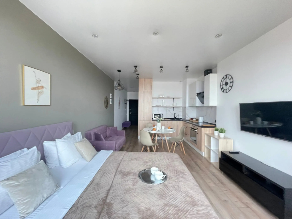 Апартаменты SMART LOFTS | Scandinavia | Вид с 21 этажа | ЖК бизнес-класса у метро Дмитровская — фото