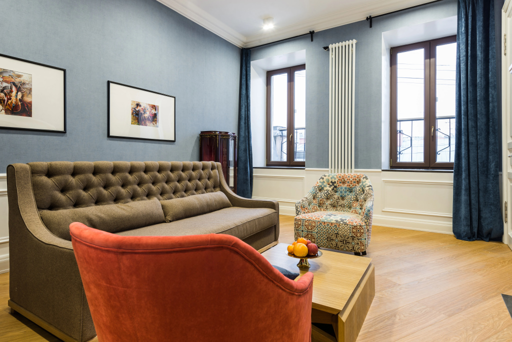 Апартаменты D apartments c 1-й спальней и выходом на террасу — фото