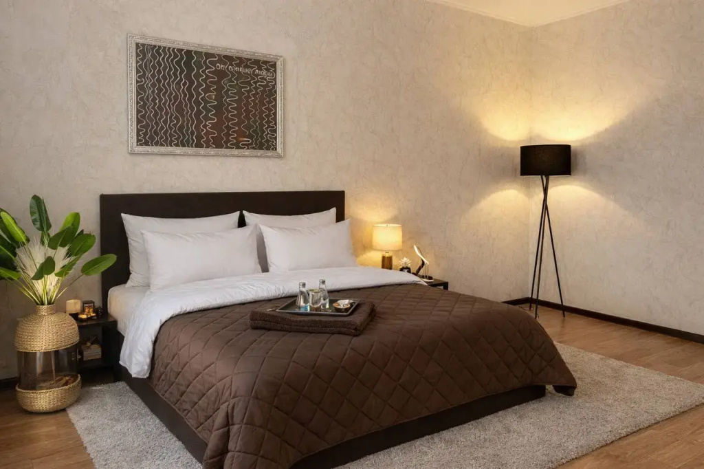Отель Квартира AppartDeLuxe Дмитрия Мартынова 30 в Красноярске