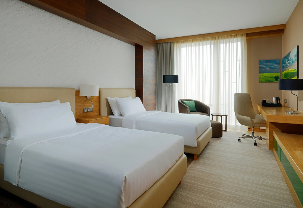 Voronezh Marriott Hotel Room Type - Deluxe Double room twin beds