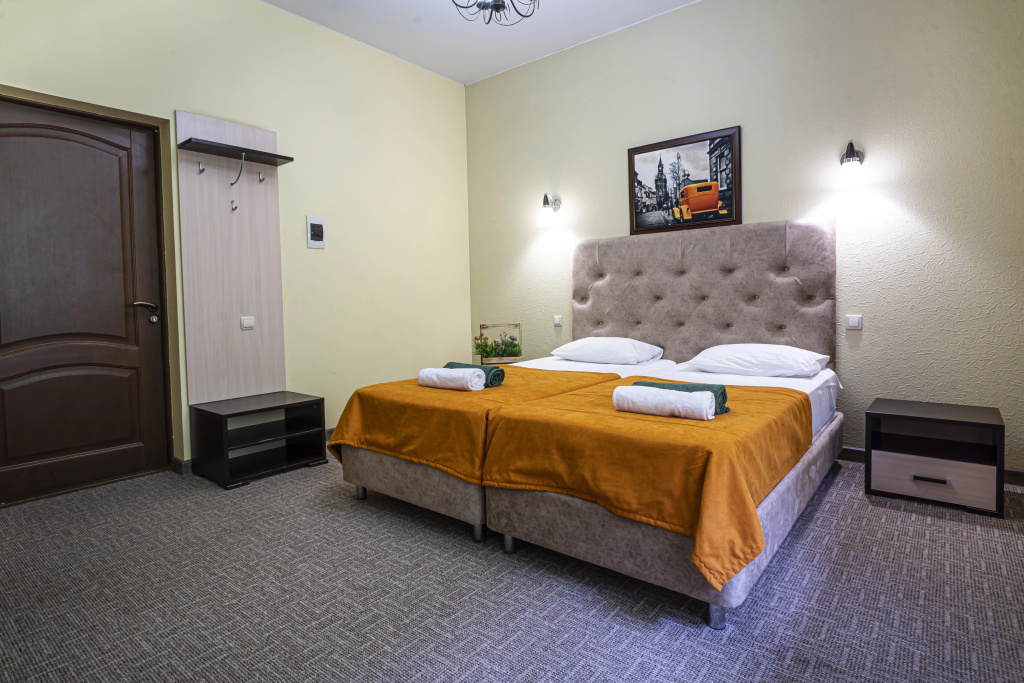 Standard Double room with balcony and with view (twin beds)